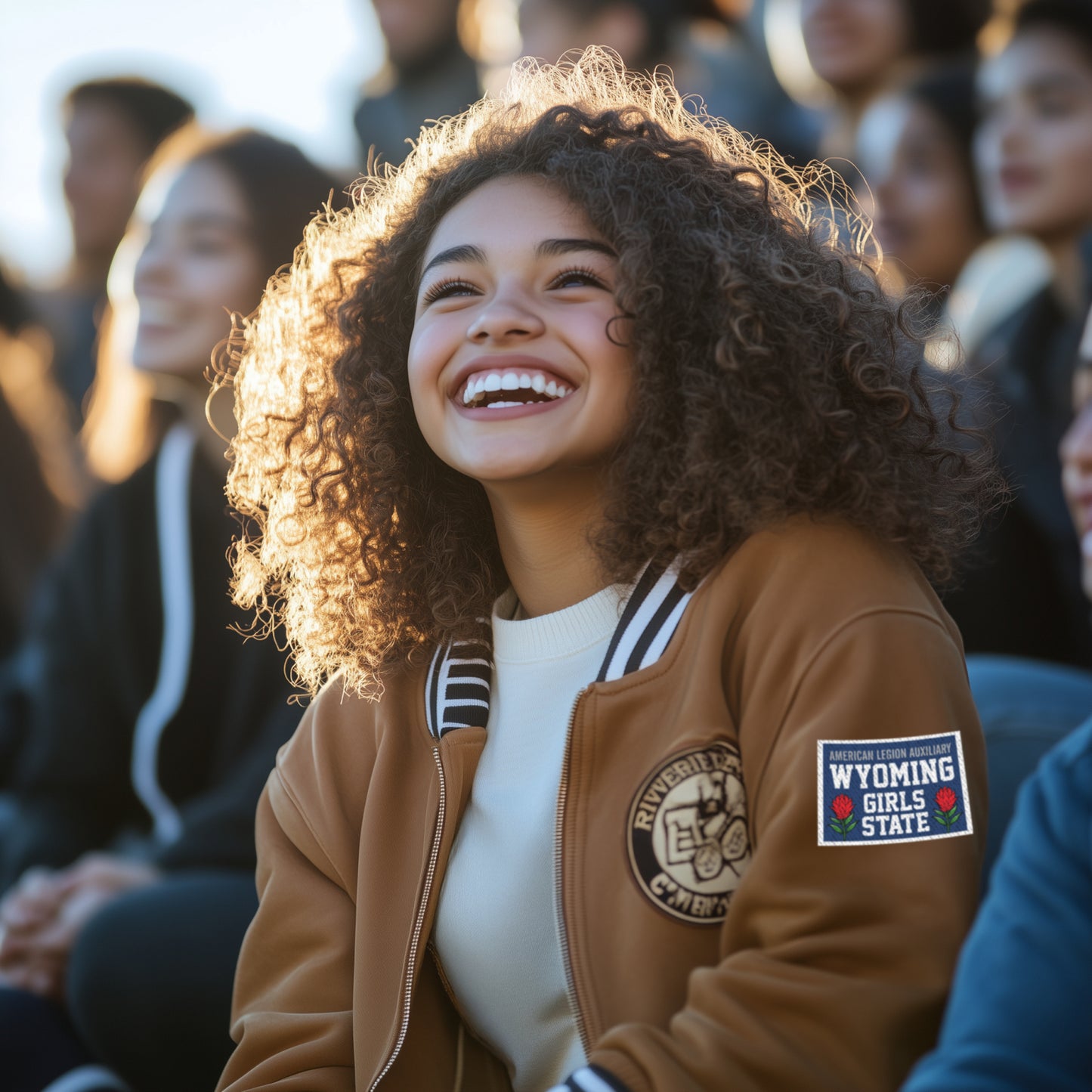 ALA Wyoming Girls State Chenille Letterman Patch