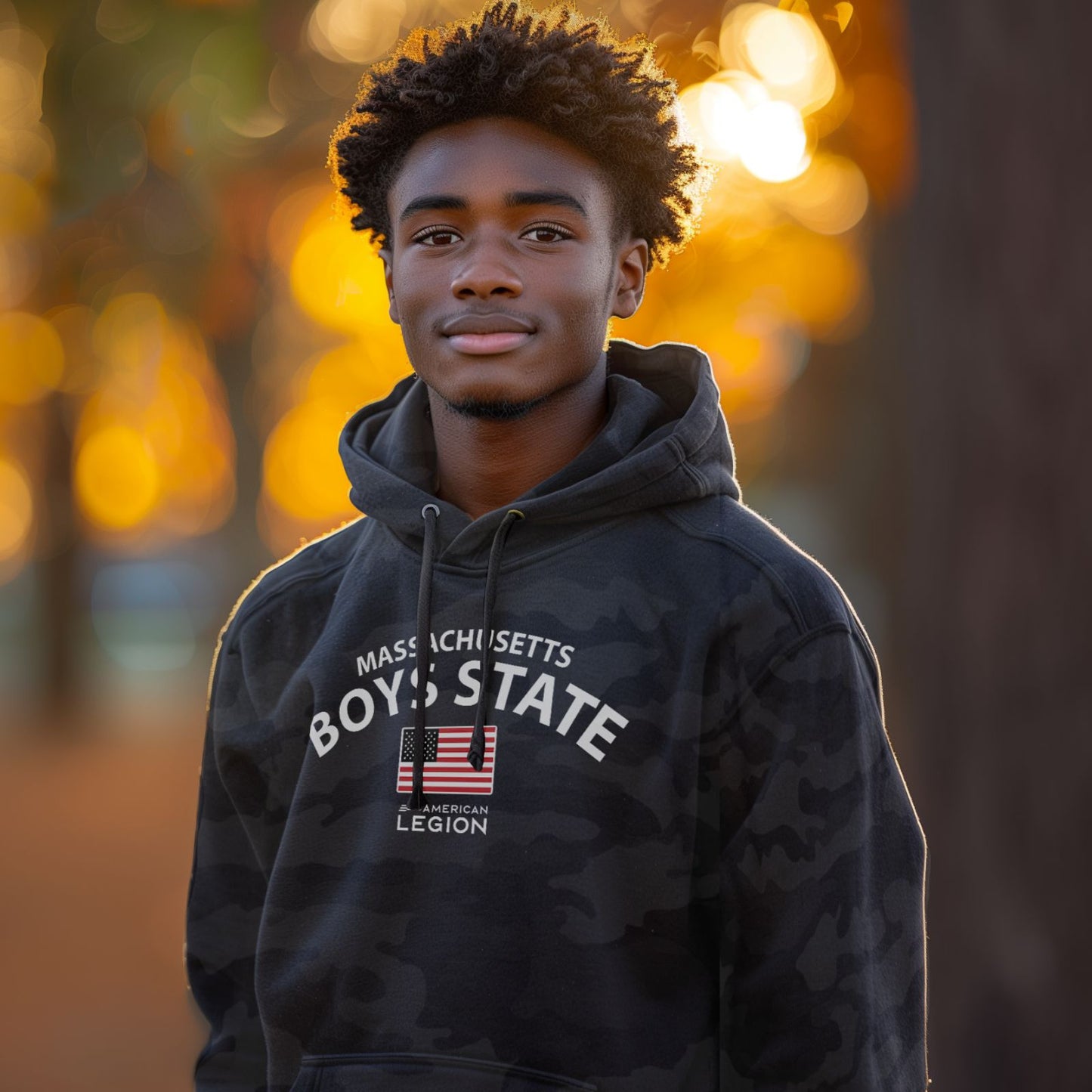 Stars and Stripes Camo Hoodie
