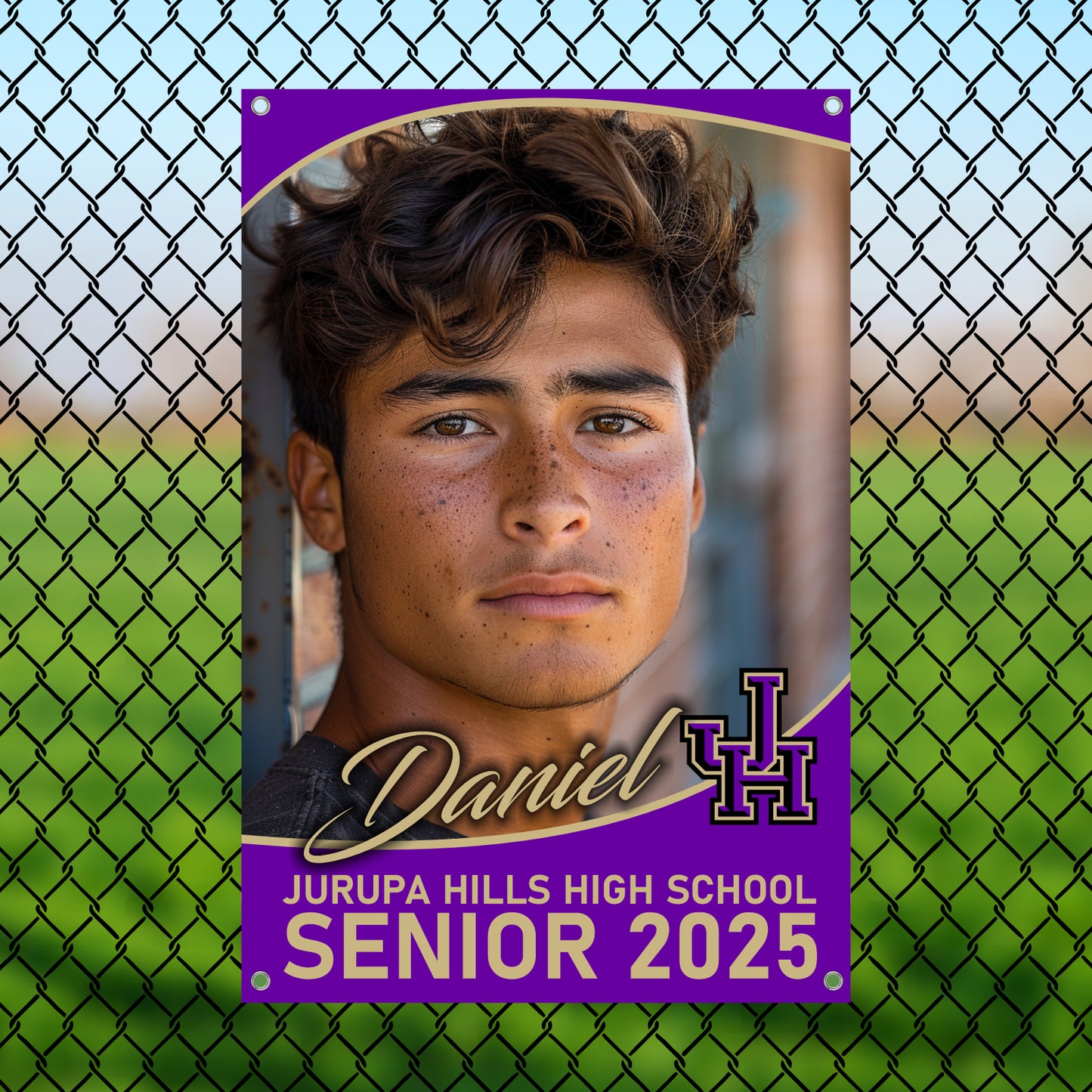 Jurupa Hills HS Senior Banner