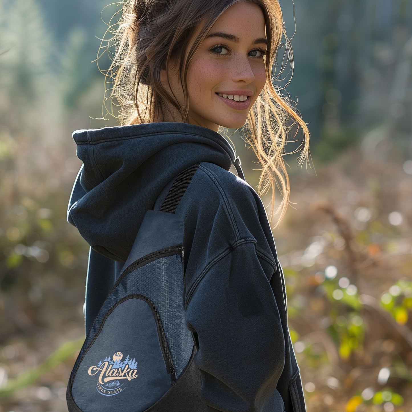 ALA Alaska Girls State Sling Bag