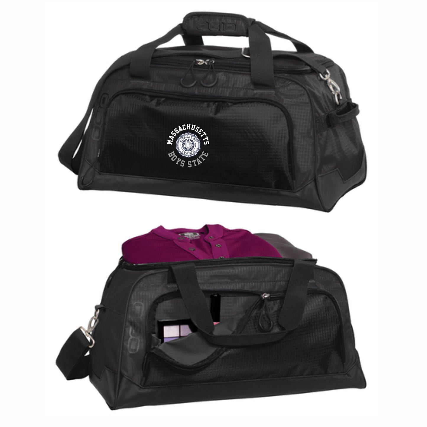 Massachusetts Boys State Gym Duffel