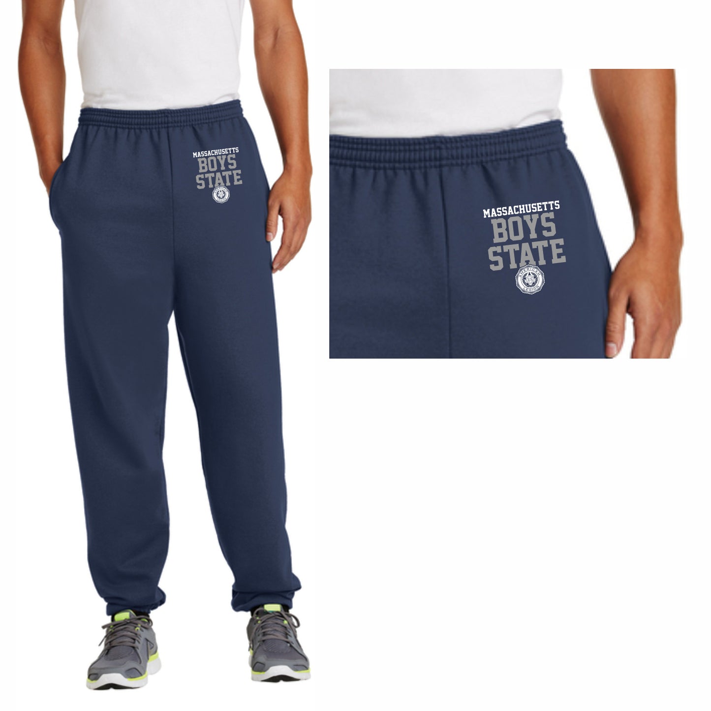 Boys State Classic Pocketed Navy Sweatpants