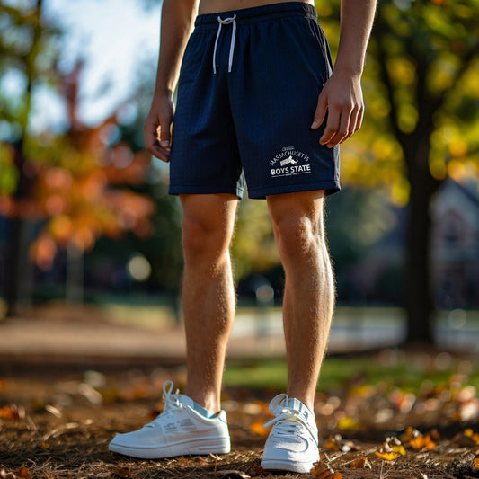 Massachusetts Boys State 5” Inseam Pocketed Performance Shorts